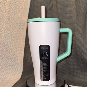 Brumate Matte White/Mint Era 30oz Custom
